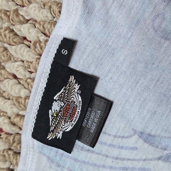Harley Davidson Shirt Small Top - Picture 3 of 3